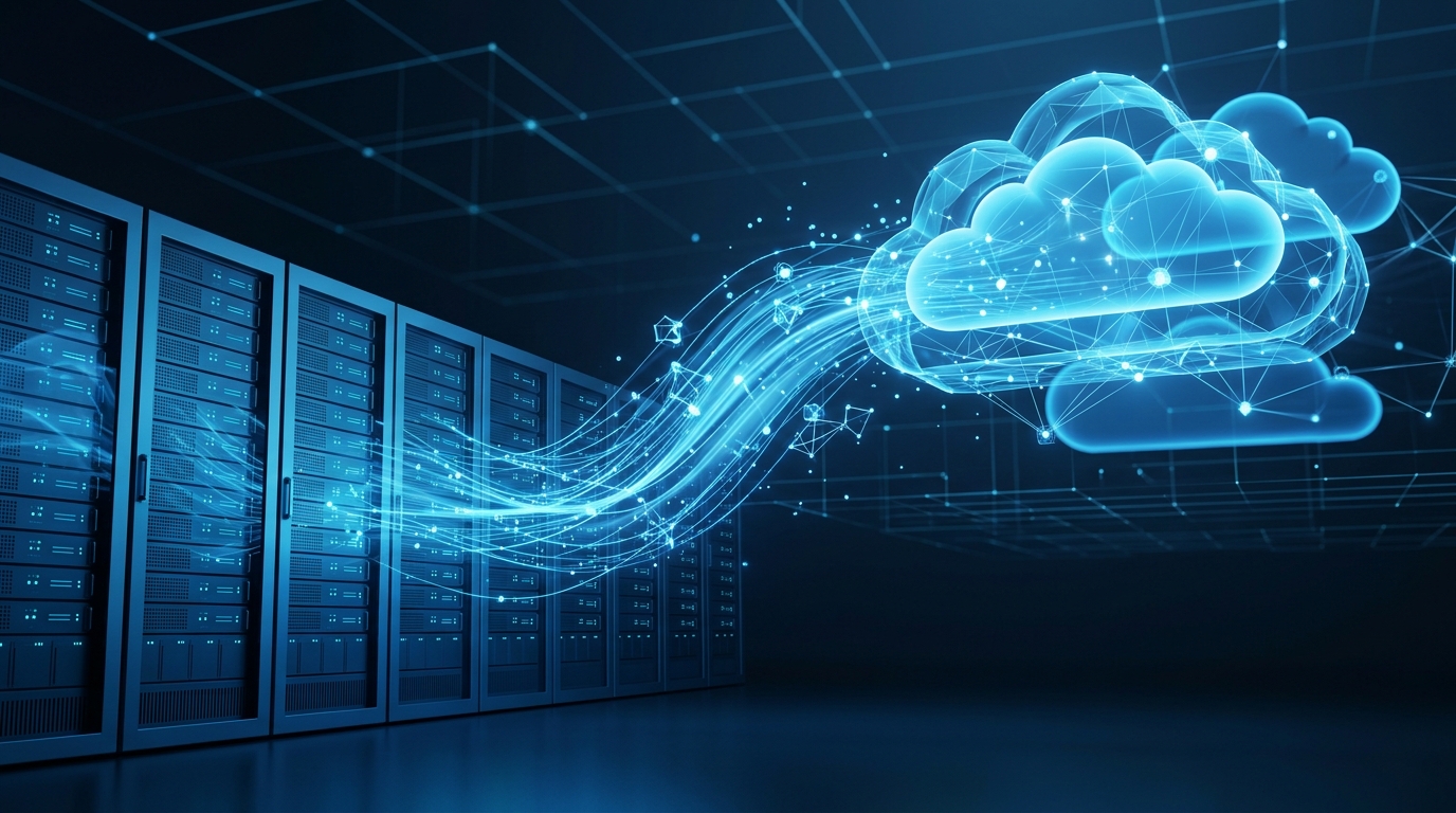 Hybrid datacenter connected to the cloud